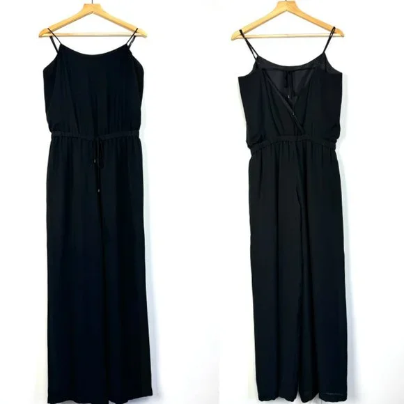 Haute Hippie Silk Keyhole Crossback Wide Leg Jumpsuit - Picture 3 of 10